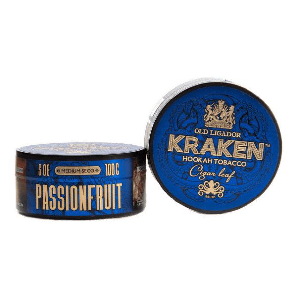 Табак Kraken Medium Seco Passion Fruit (Маракуйя) 100 гр в Норильске