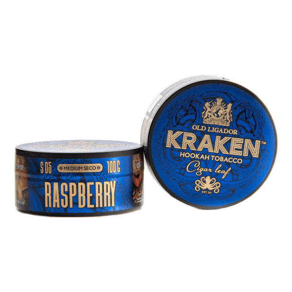 Табак Kraken Medium Seco Raspberry (Малина) 100 гр в Норильске