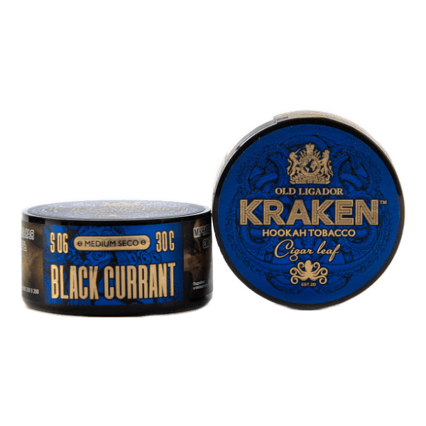 Табак Kraken Medium Seco Black Currant (Черная смородина) 30 гр в Норильске