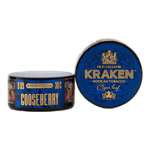 Табак Kraken Medium Seco Goozeberry (Крыжовник) 30 гр в Норильске
