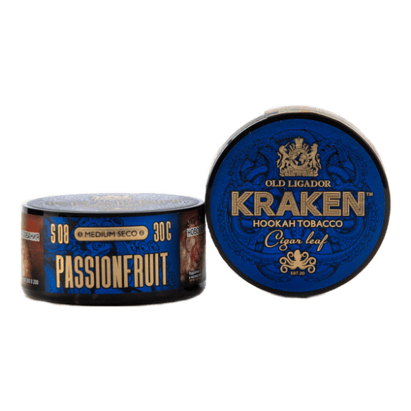 Табак Kraken Medium Seco Passion Fruit (Маракуйя) 30 гр в Норильске