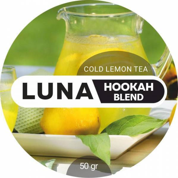 Табак Luna Cold Lemon Tea 50 грамм в Норильске