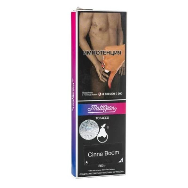 Табак MattPear Cinna Boom (Корица Персик) 250 гр в Норильске