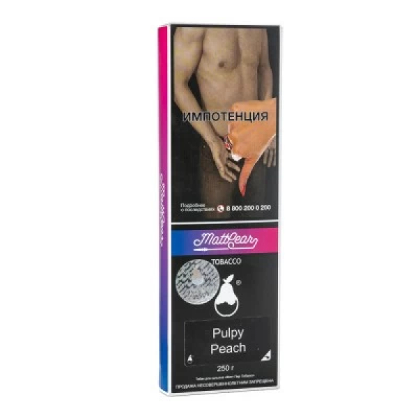 Табак MattPear Pulpy Peach (Персик) 250 гр в Норильске