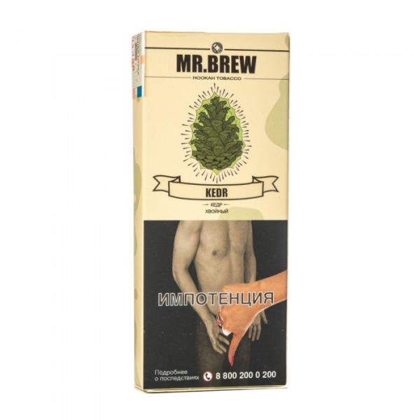Табак Mr Brew Kedr (Кедровые шишки) 40 гр в Норильске