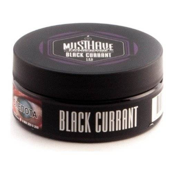 Табак Must Have Black Currant 125 грамм в Норильске