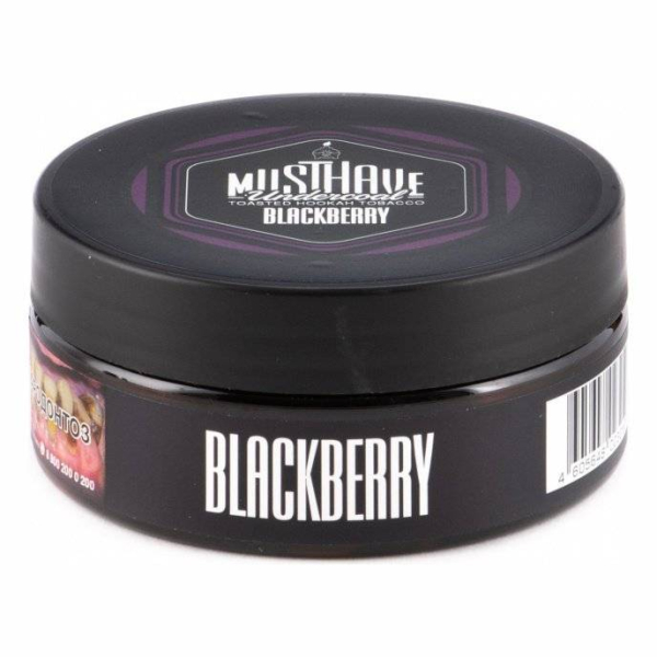 Табак Must Have Blackberry 125 грамм в Норильске