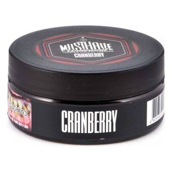 Табак Must Have Cranberry 125 грамм в Норильске