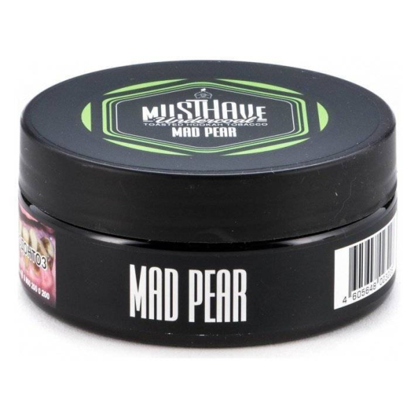 Табак Must Have Mad Pear 125 грамм в Норильске