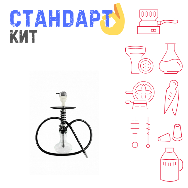 Набор с кальяном  Mamay Customs Micro Coilovers Silver СТАНДАРТ в Норильске