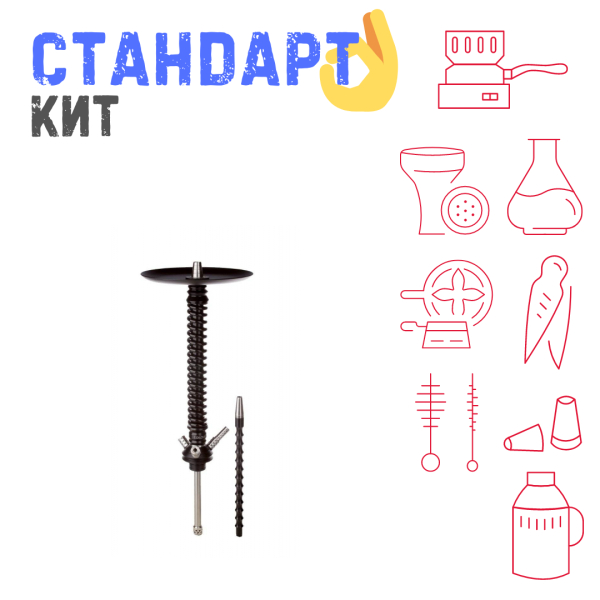 Набор с кальяном  Mamay Customs Coilovers v12 Черный СТАНДАРТ в Норильске