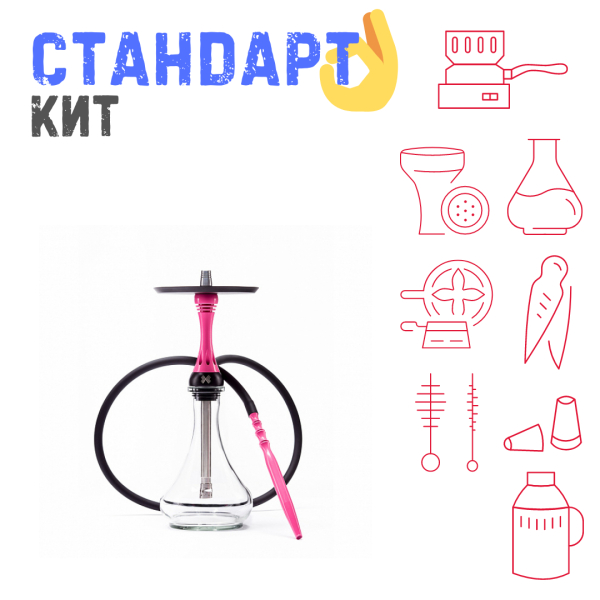 Набор с кальяном  Alpha Hookah X Rose СТАНДАРТ в Норильске
