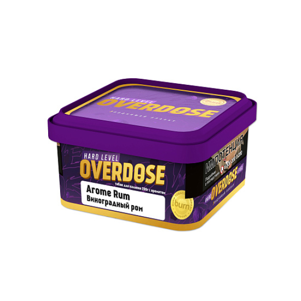 Табак OVERDOSE Aroma Rum 200 гр в Норильске