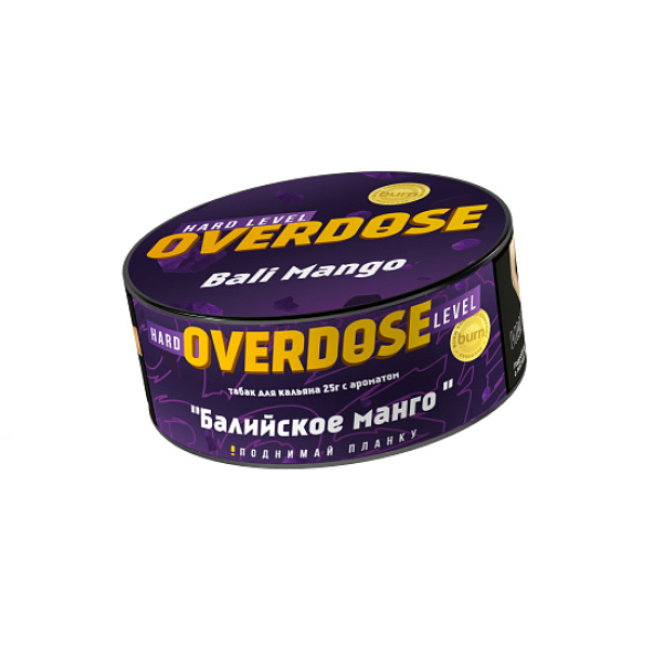 Табак OVERDOSE Bali Mango (балийское манго) 25 гр в Норильске