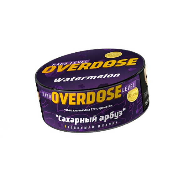 Табак OVERDOSE Watermelon (сахарный арбуз) 25 гр в Норильске