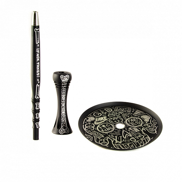 Набор Fakes Alpha Hookah (Черный,Белый) в Норильске