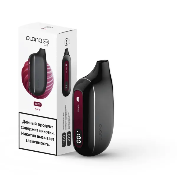 Plonq Max Smart Кола (8000 Затяжек) 20 Мг в Норильске
