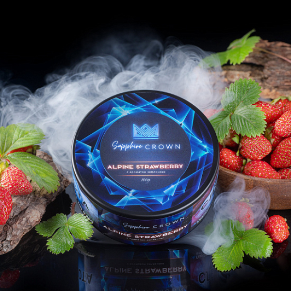 Табак Sapphire Crown Alphin Strawberry (Клубника) 100 гр в Норильске
