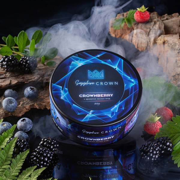 Табак Sapphire Crown Crownberry (Лесные Ягоды) 100 гр в Норильске