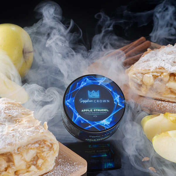 Табак Sapphire Crown Apple Strudel (Яблочный Штрудель) 25 гр в Норильске