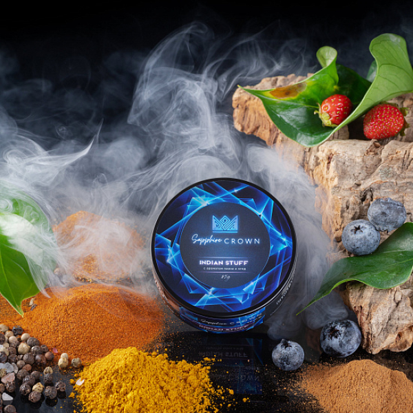 Табак Sapphire Crown Indian Stuff (Специи травянистость лесные ягоды) 25 гр в Норильске