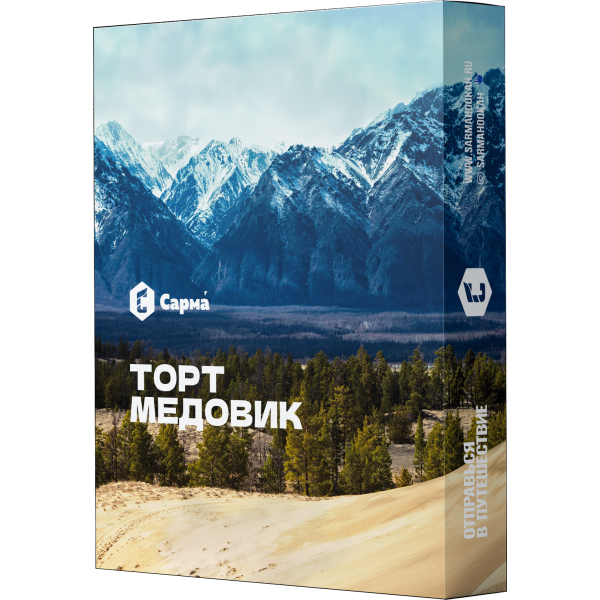 Табак Сарма Торт Медовик 25 гр в Норильске