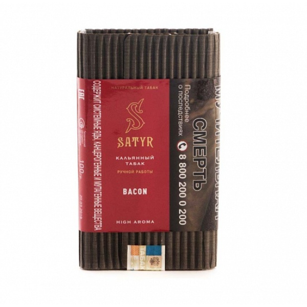 Табак Satyr Bacon 100 грамм в Норильске