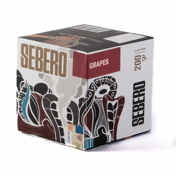 Табак SEBERO GRAPE 200 грамм в Норильске
