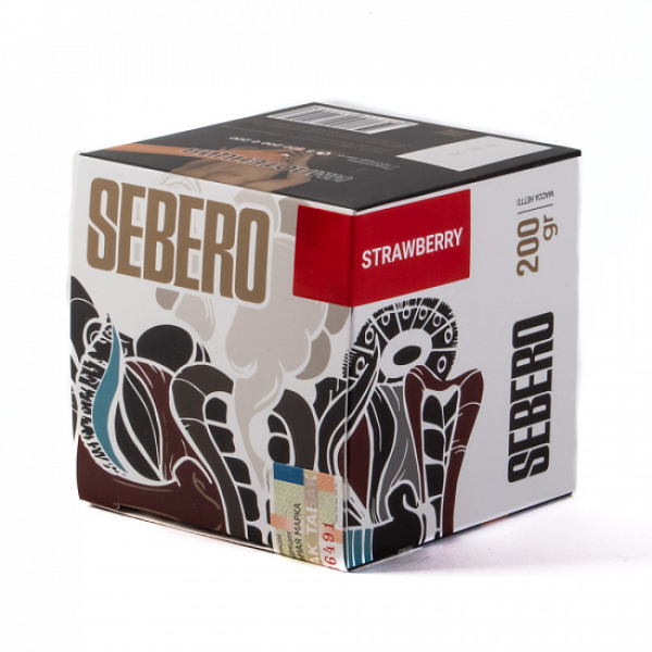 Табак SEBERO STRAWBERRY 200 грамм в Норильске