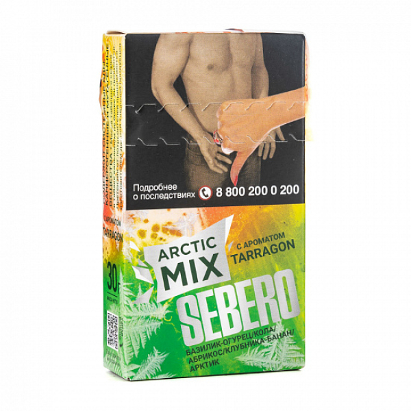 Табак SEBERO ARCTIC MIX TARRAGON 30 грамм в Норильске