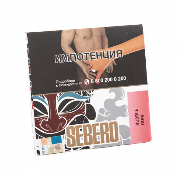Табак SEBERO BUBBLE GUM 40 грамм в Норильске