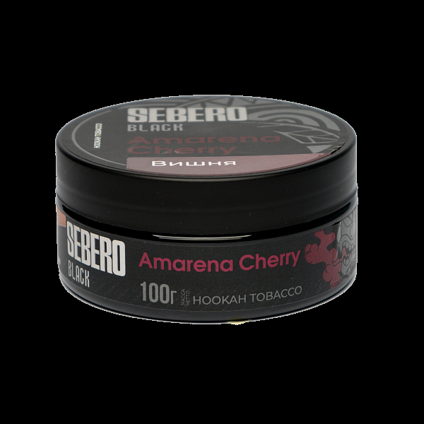 Табак SEBERO BLACK AMARENA CHERRY 100 гр в Норильске