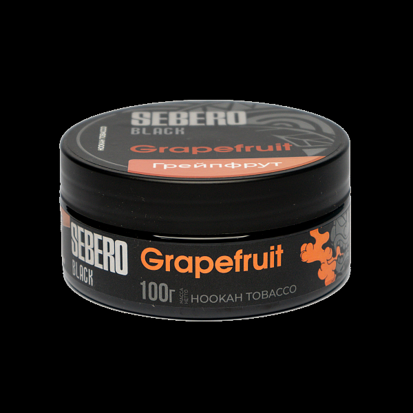 Табак SEBERO BLACK GRAPEFRUIT 100 гр в Норильске