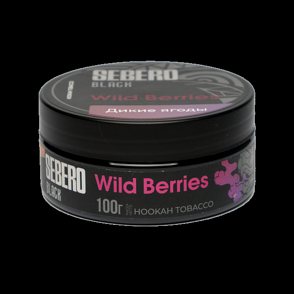 Табак SEBERO BLACK WILD BERRIES 100 гр в Норильске