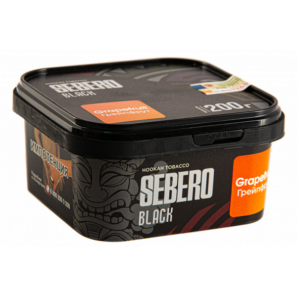 Табак SEBERO BLACK GRAPEFRUIT 200 гр в Норильске