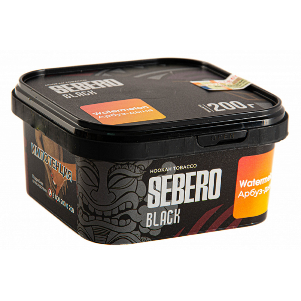 Табак SEBERO BLACK WATERMELON 200 гр в Норильске