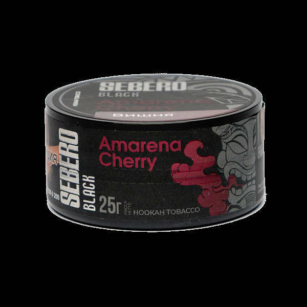 Табак SEBERO BLACK AMARENA CHERRY 25 гр в Норильске