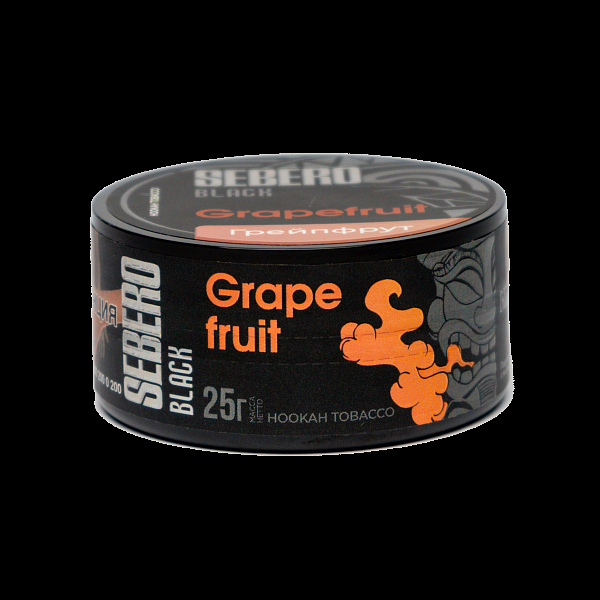 Табак SEBERO BLACK GRAPEFRUIT 25 гр в Норильске