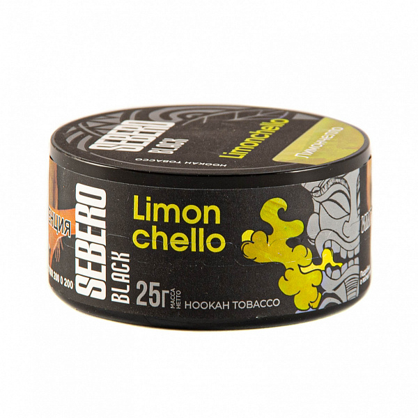 Табак SEBERO BLACK LIMONCHELLO 25 гр в Норильске