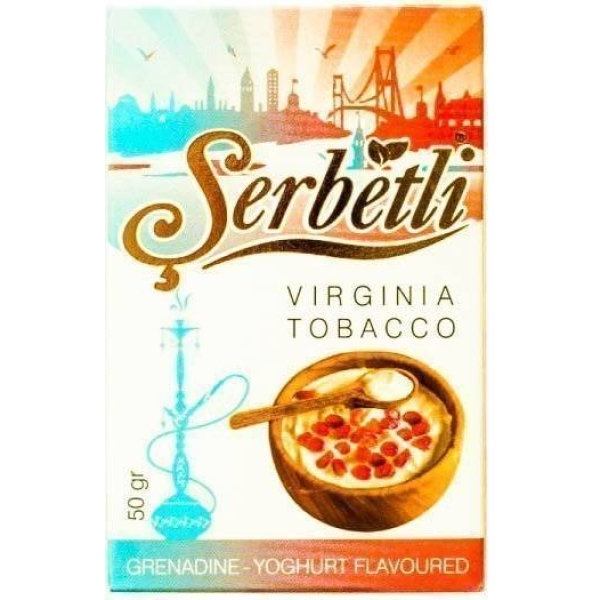 Табак Serbetli Grenadine Yoghurt 50 грамм в Норильске