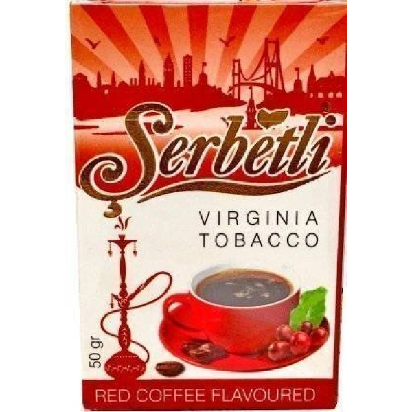 Табак Serbetli Red Coffee 50 грамм в Норильске