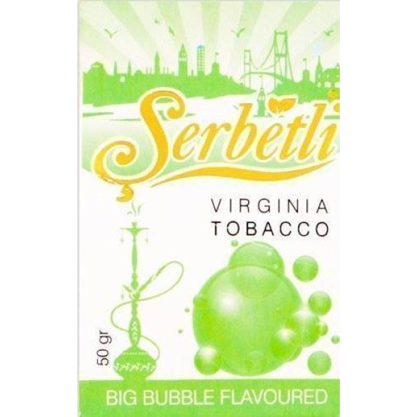 Табак Serbetli Big Bubble 50 грамм в Норильске