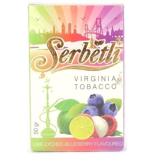 Табак Serbetli Lime Lychee Blueberry в Норильске