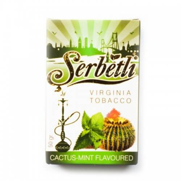 Табак Serbetli Cactus mint 50 грамм в Норильске