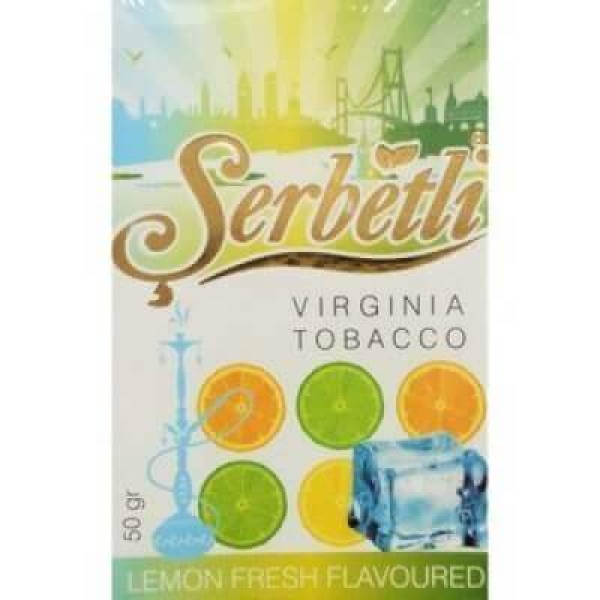 Табак Serbetli Lemon Fresh 50 грамм в Норильске