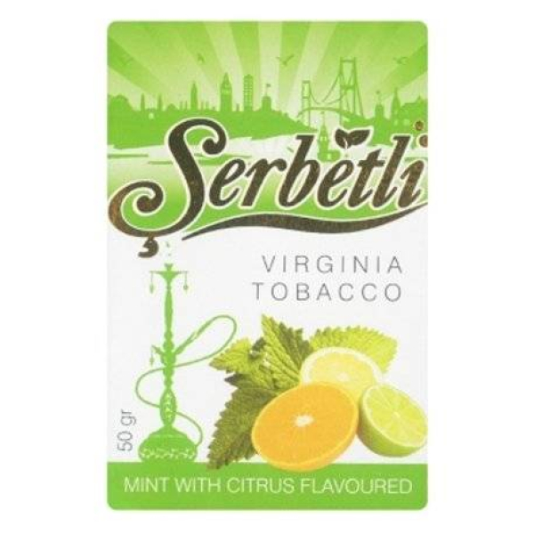 Табак Serbetli Цитрусы с мятой 50 гр в Норильске