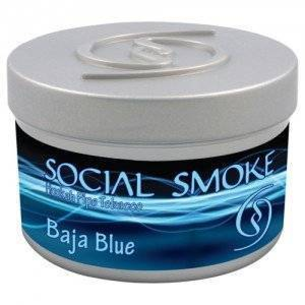 Табак Social Smoke Baja Blue 250 грамм в Норильске