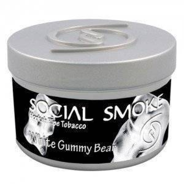 Табак Social Smoke White Gummy Bear 250 грамм в Норильске