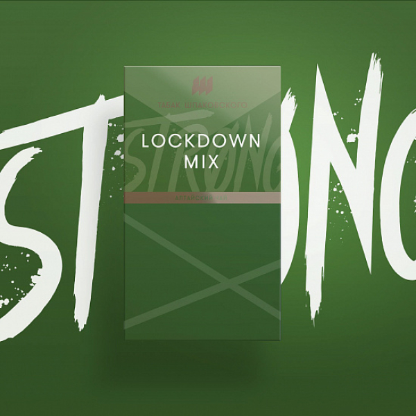 Табак Шпаковского Strong Lockdown mix (Алтайский чай) 40 гр в Норильске
