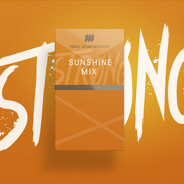 Табак Шпаковского Strong Sunshine MIx (Мюсли Манго) 40 гр в Норильске